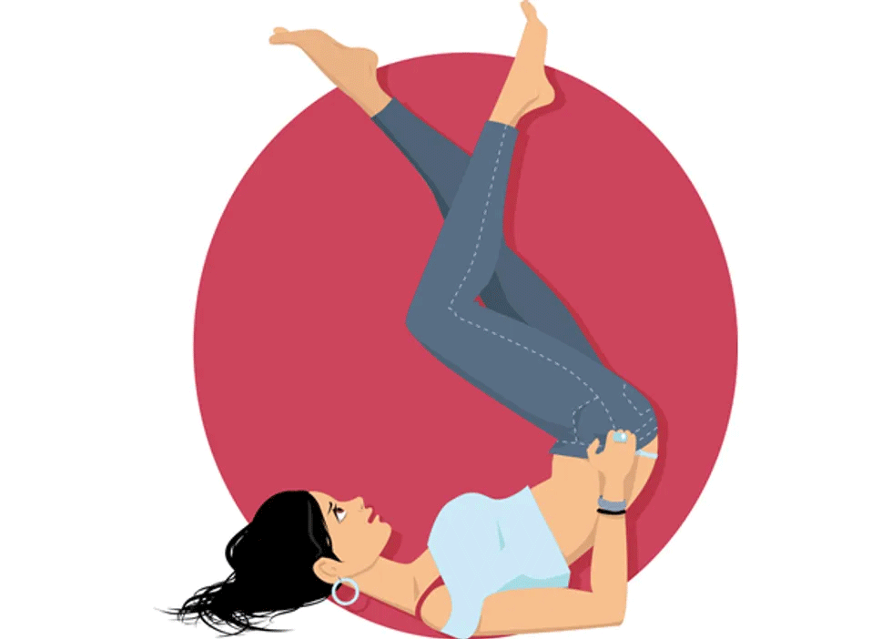 image of woman in skinny jeans