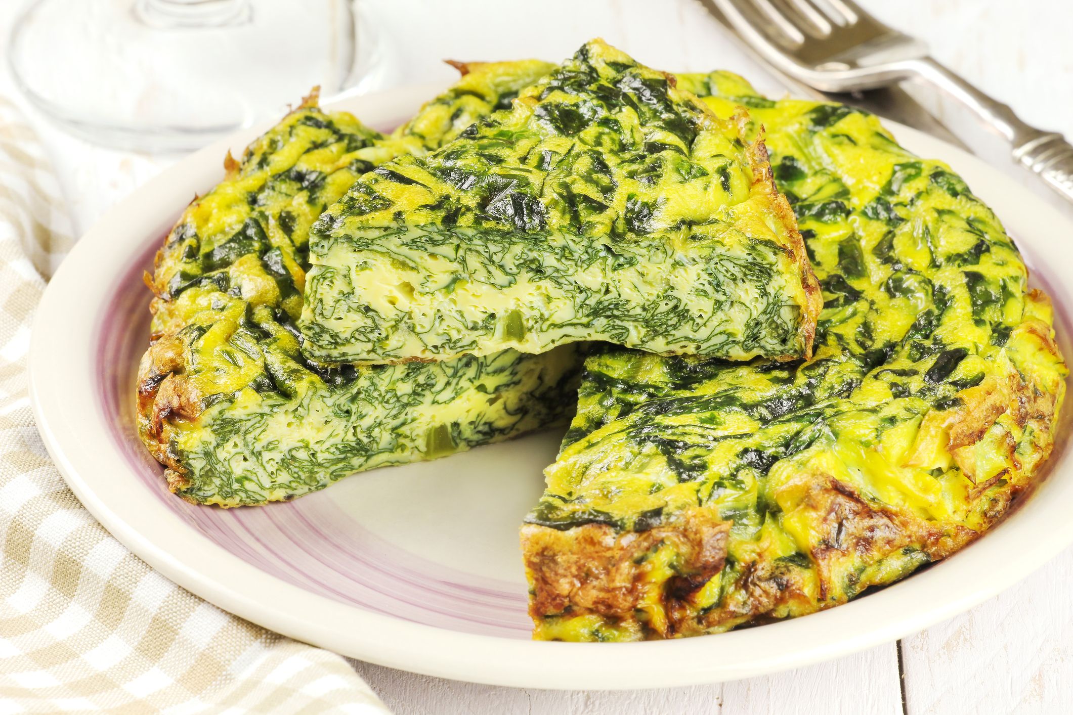 French Spinach Frittata