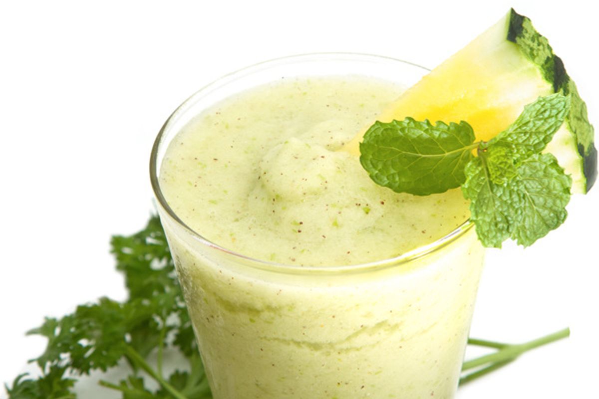 Kale Almond Pineapple Smoothie