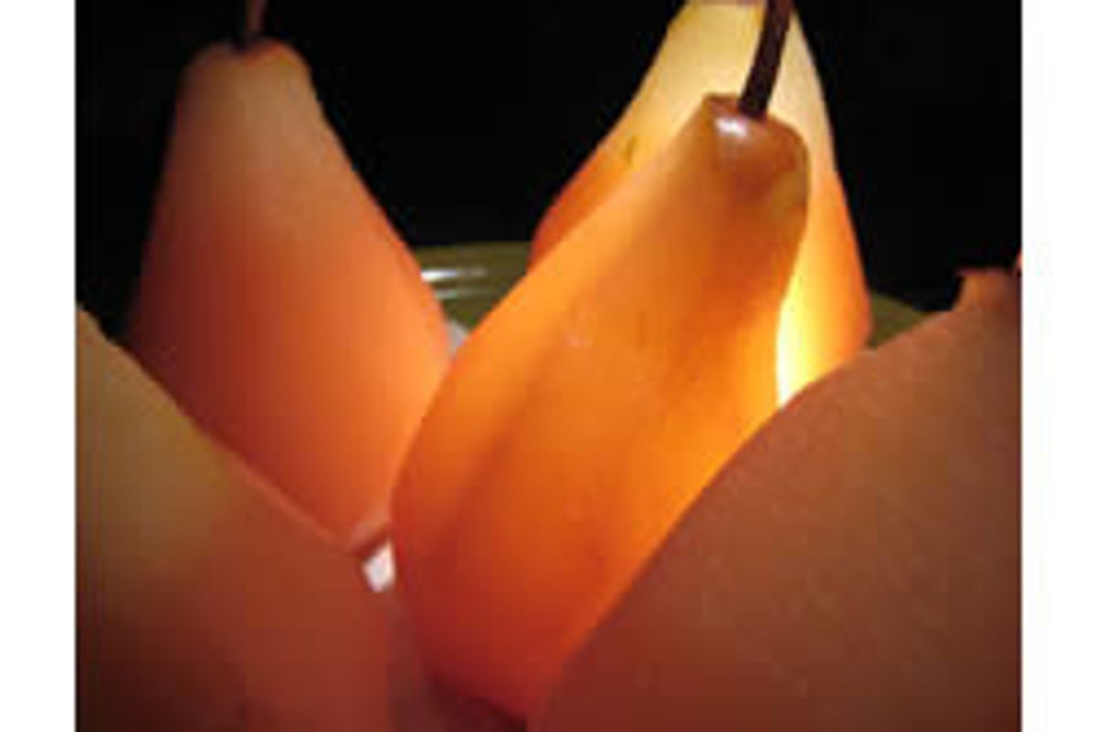 Blushing Cranberry Pears