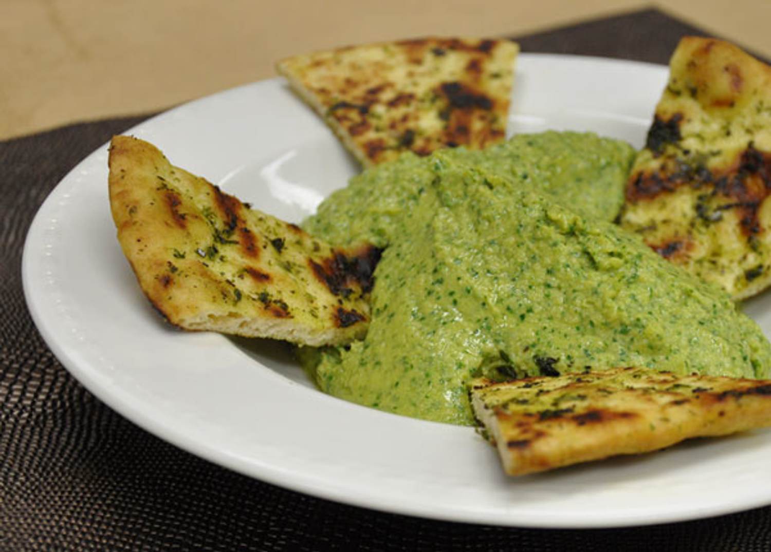 Artichoke Spinach Hummus