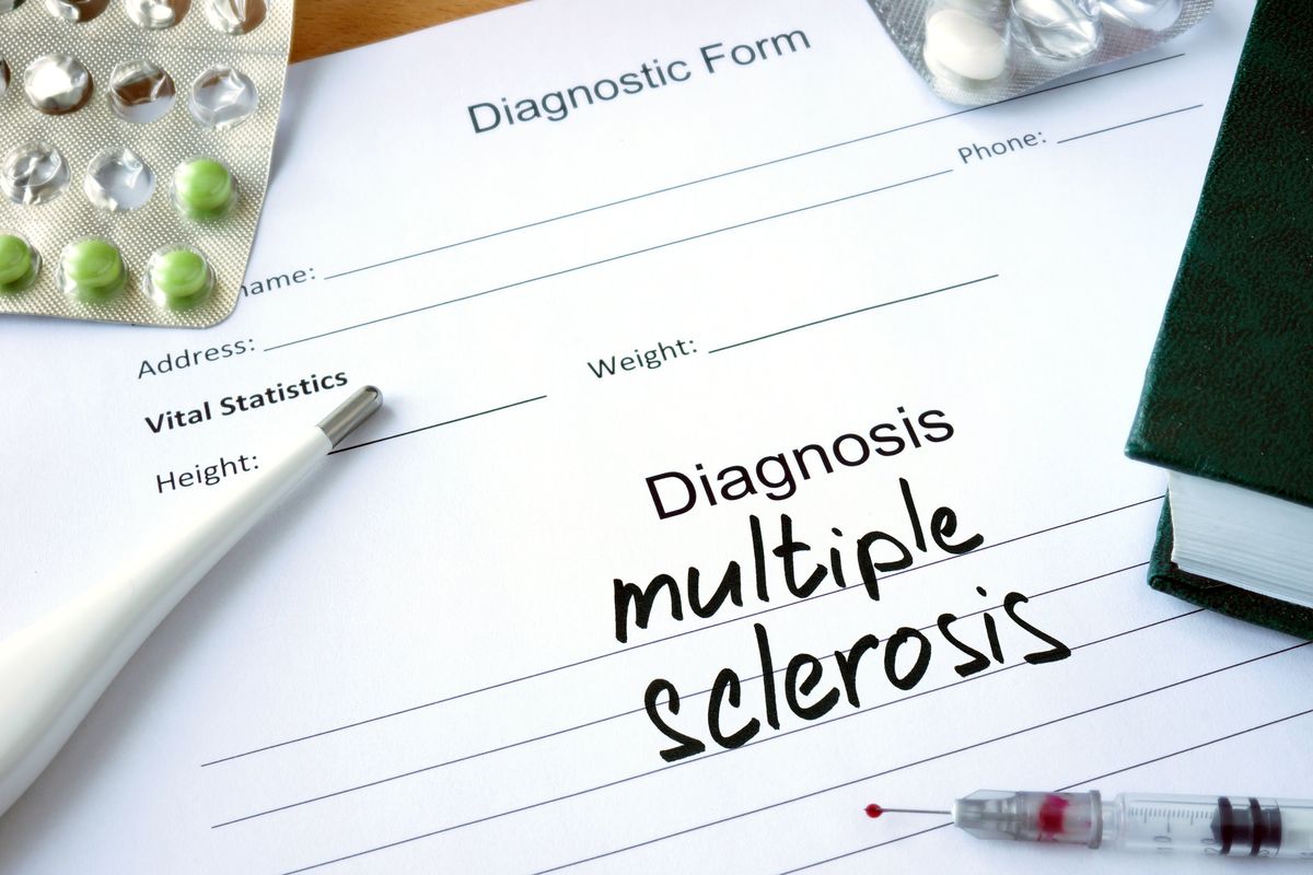 How is multiple sclerosis diagnosed?
