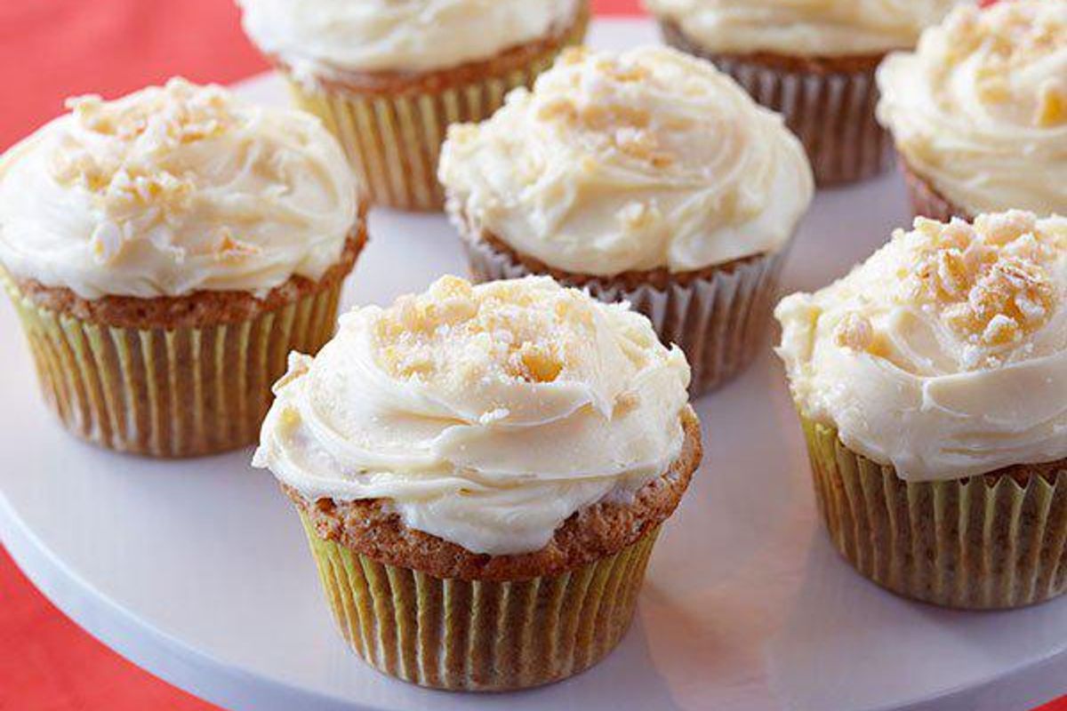 Ginger Spiced Tofu Cupcakes