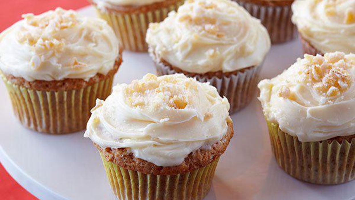 Ginger Spiced Tofu Cupcakes