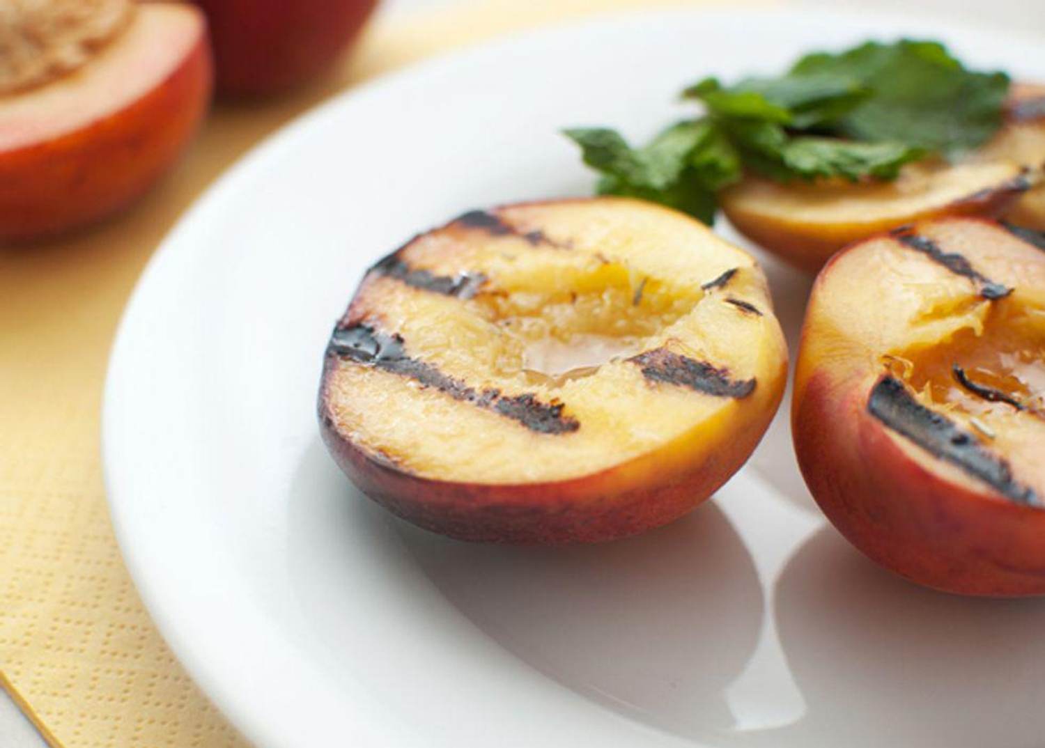Grilled Peaches