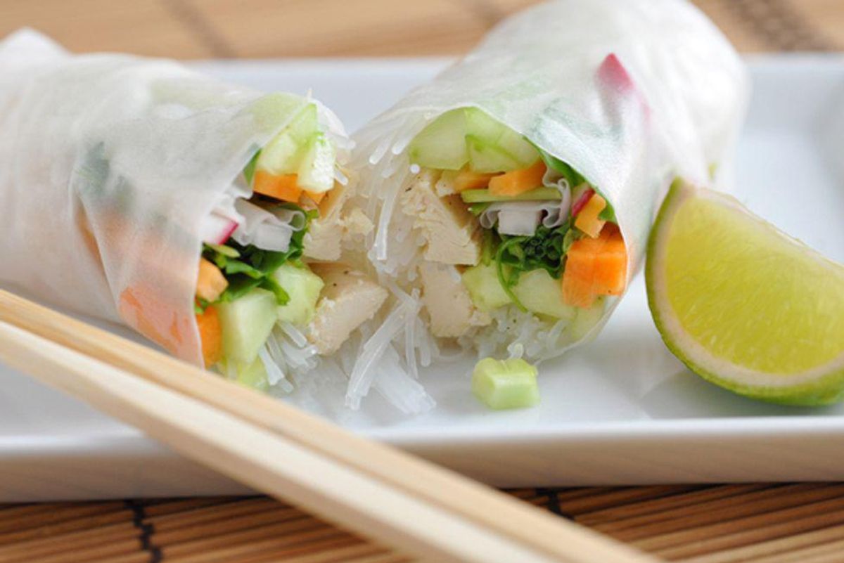 Vietnamese Salad Rolls