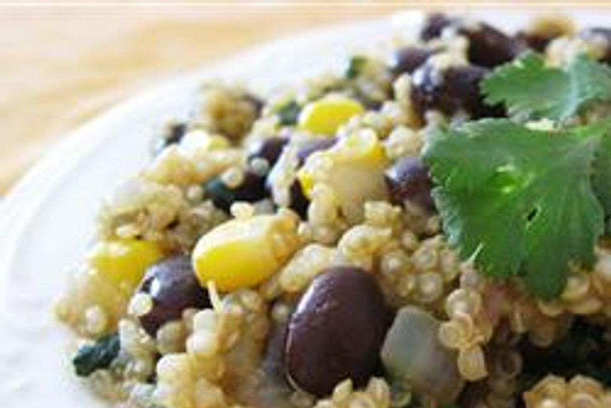 Quinoa and Black Beans