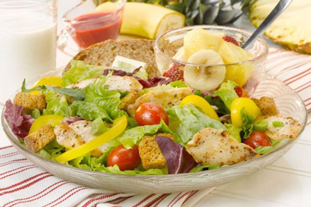 European Salad With Raspberry Vinaigrette