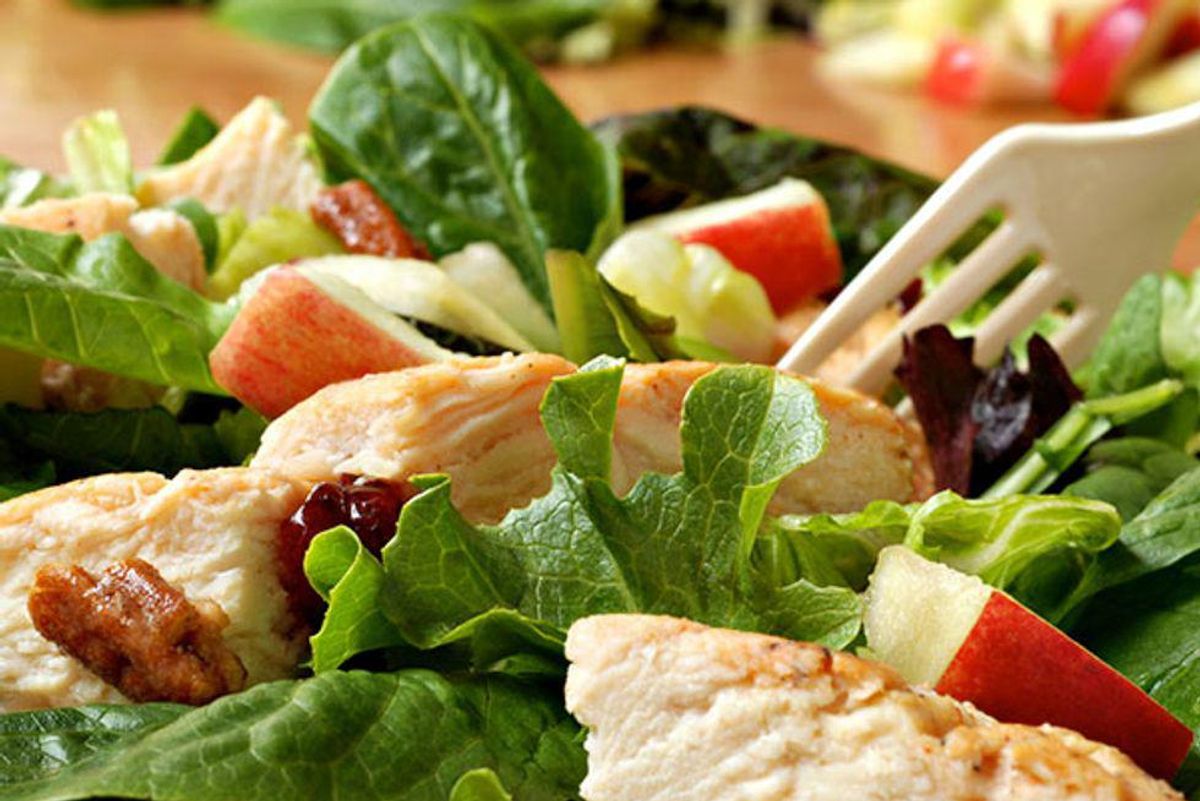 Apple, Fennel & Chicken Salad with Couscous