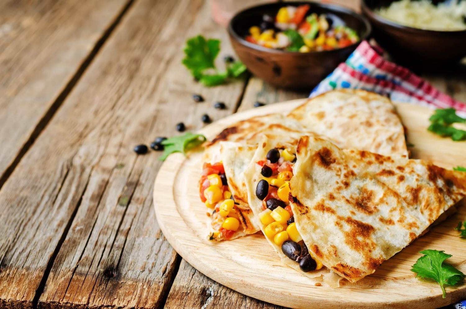 Black Bean Quesadillas