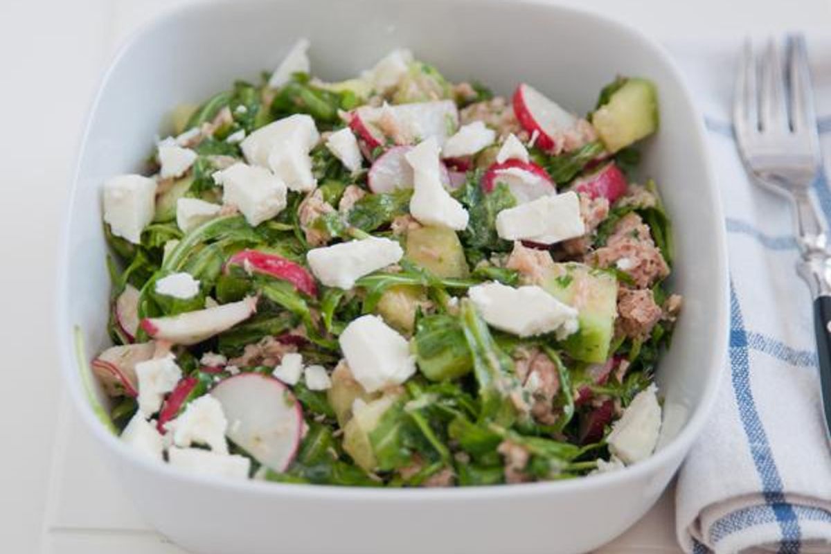Tuna Feta Salad