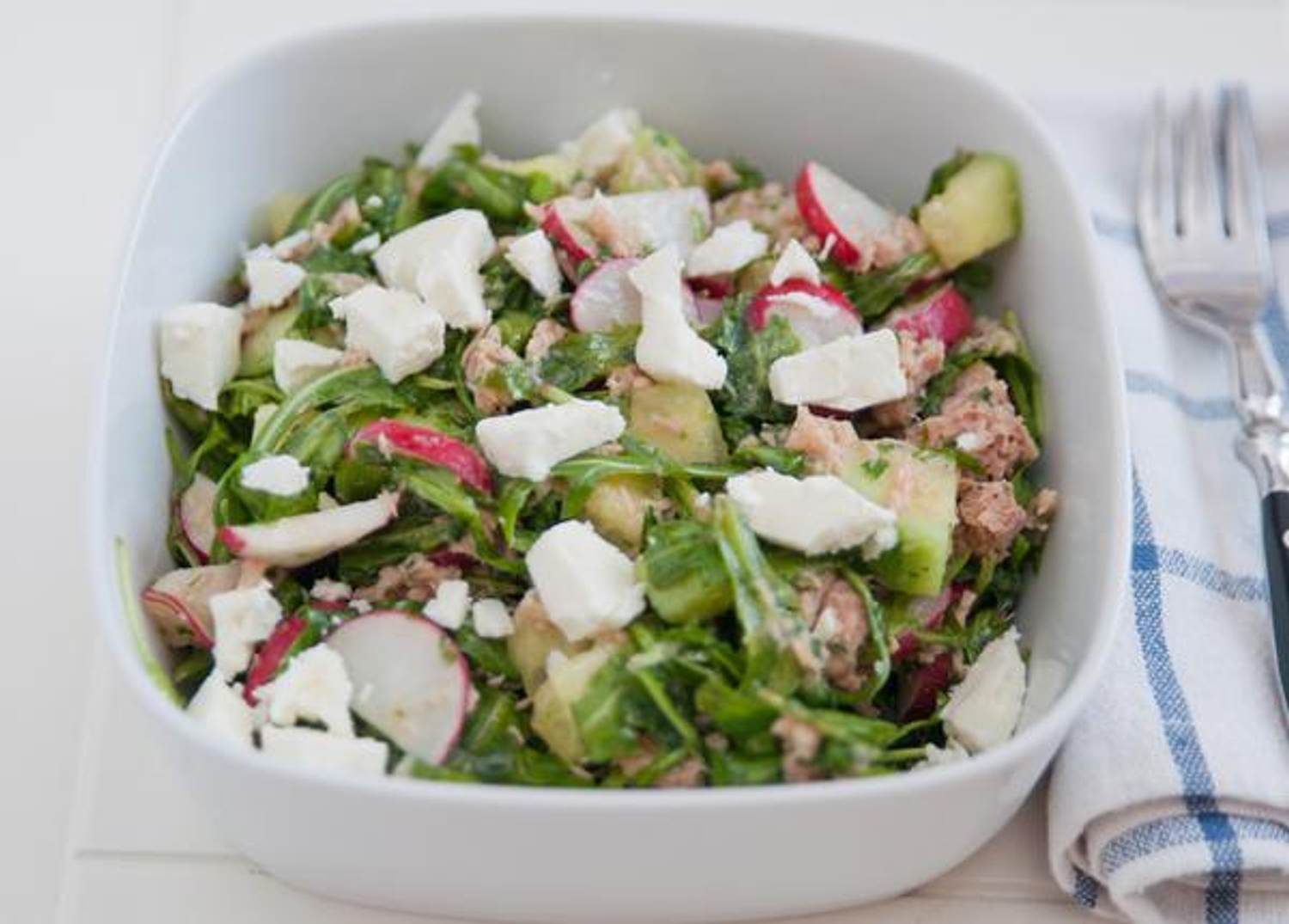 Tuna Feta Salad