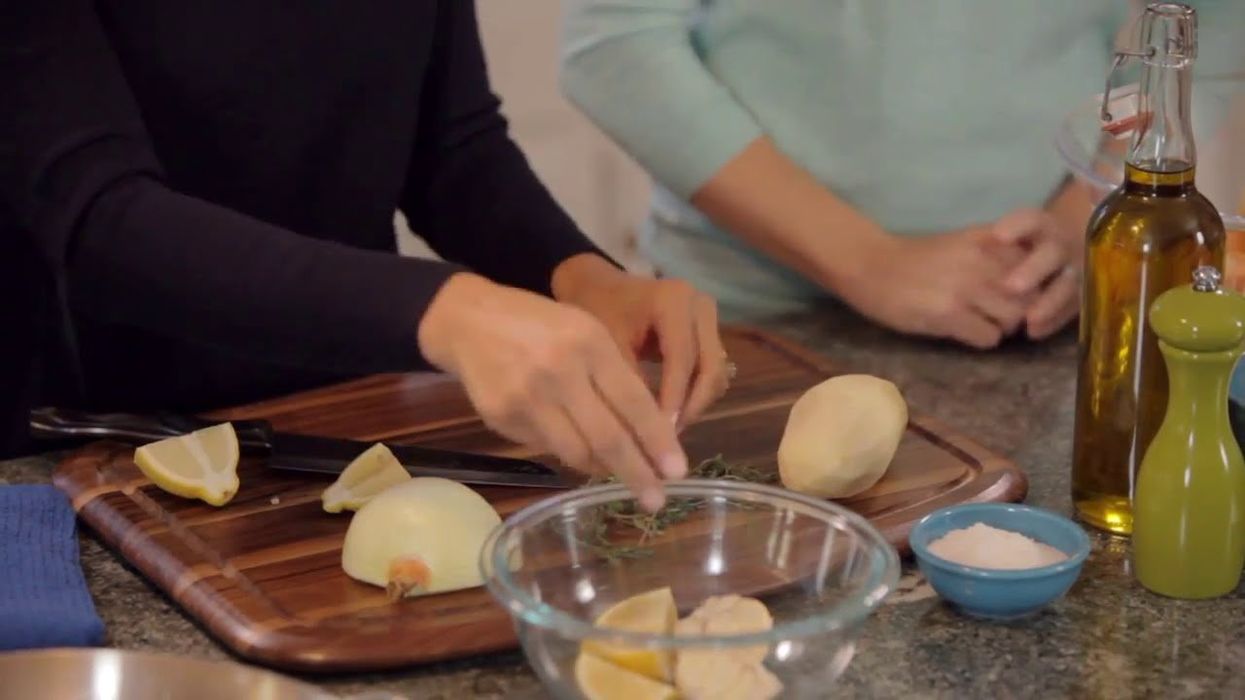 Cooking for Someone Battling Breast Cancer: Roasted Chicken With Root Vegetables