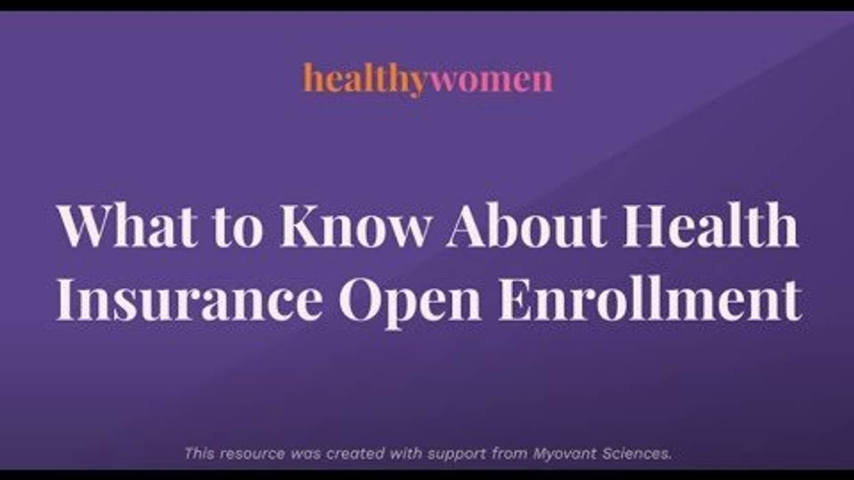 Choosing a Health Insurance Plan During Open Enrollment