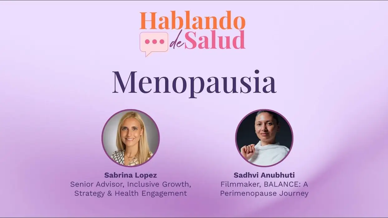 Hablando de salud: Menopausia