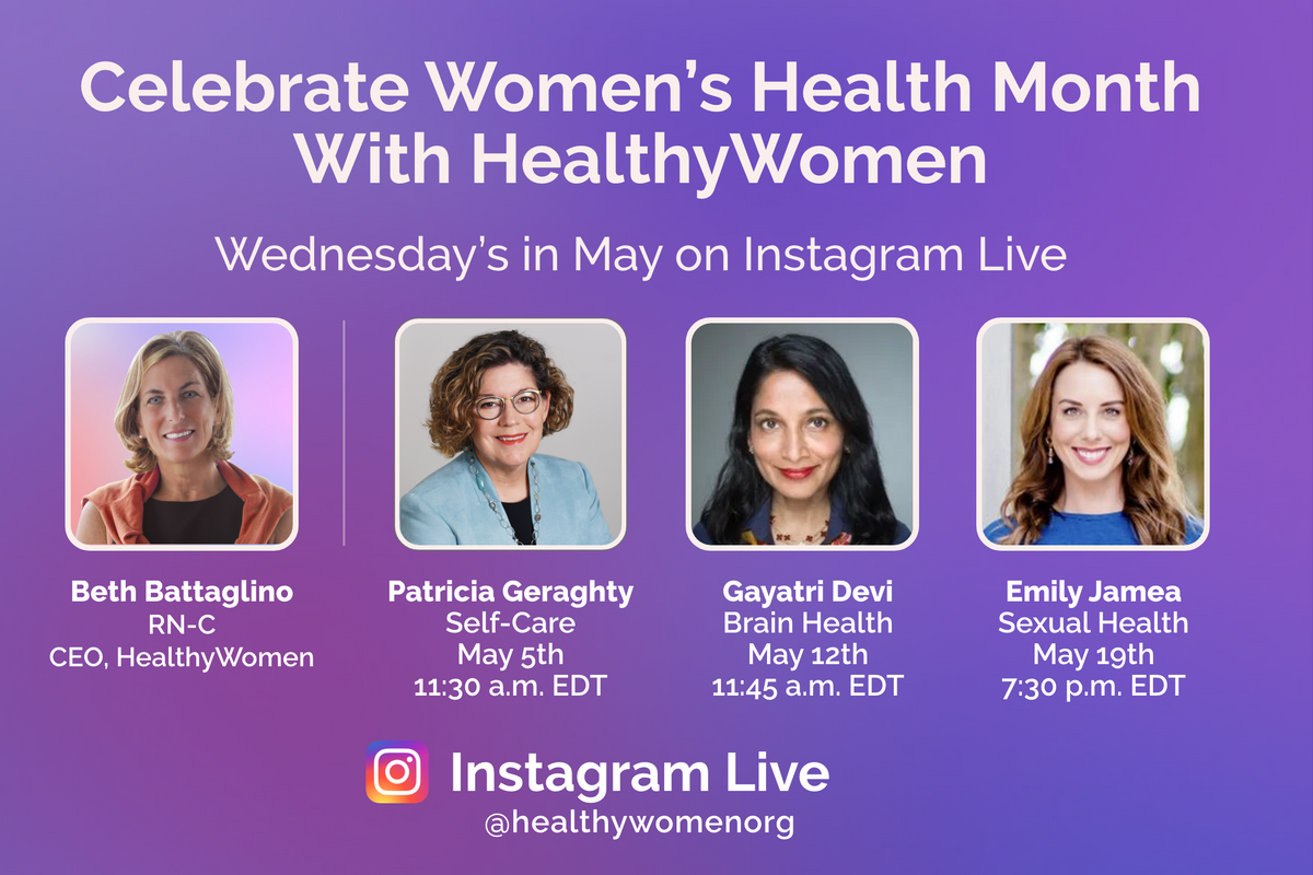 Celebrate Women’s Health Month With HealthyWomen