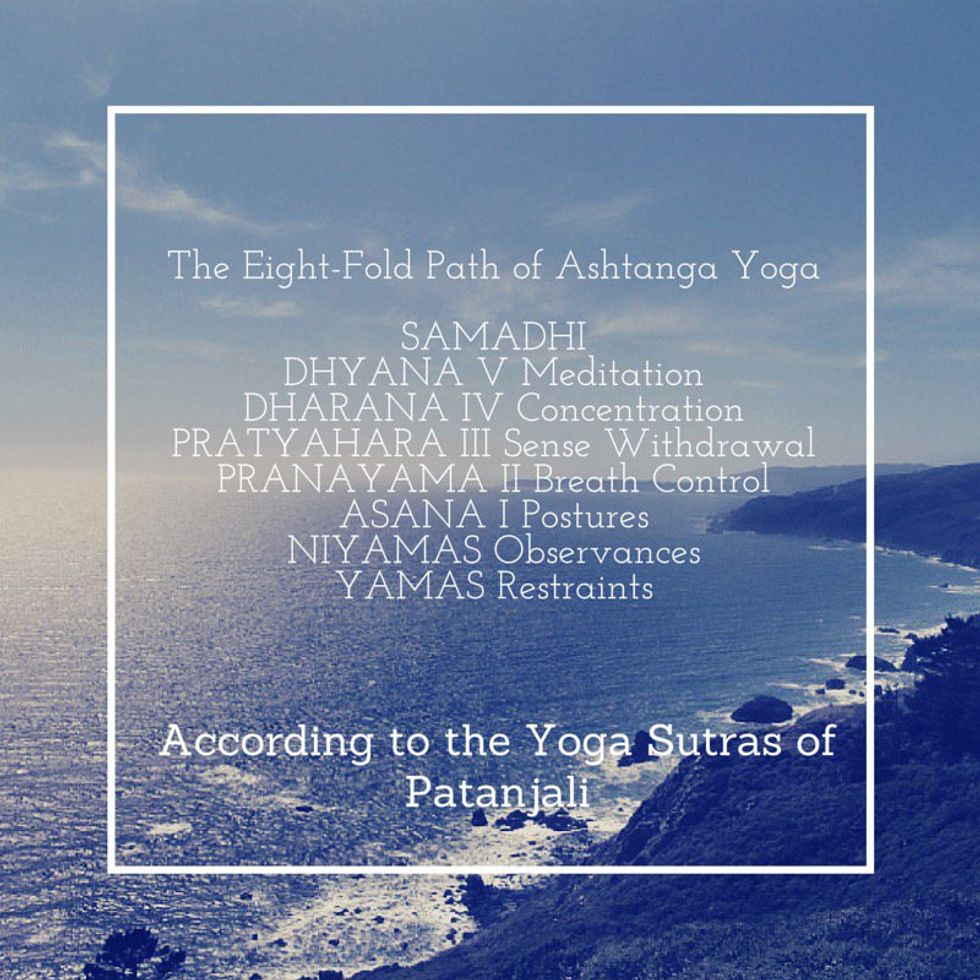 In 2015, I started my training to be a yoga instructor.