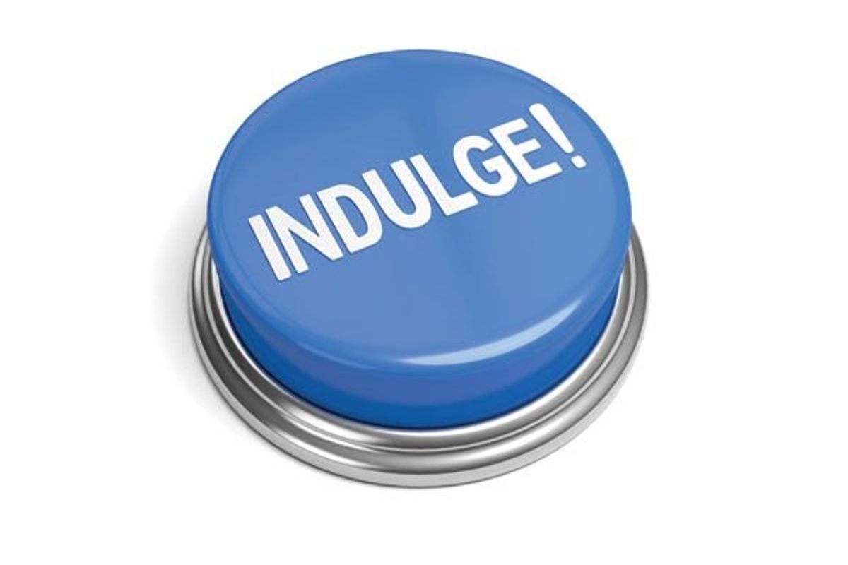 indulge button