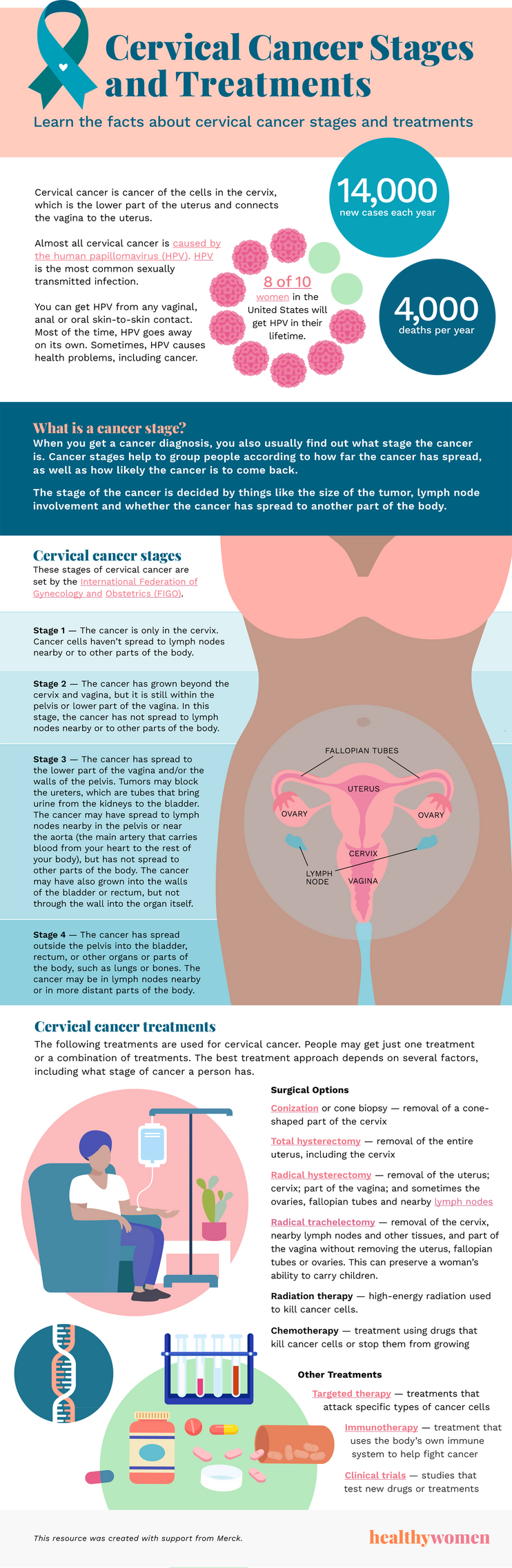 Cervical Cancer Stages and Treatments - HealthyWomen