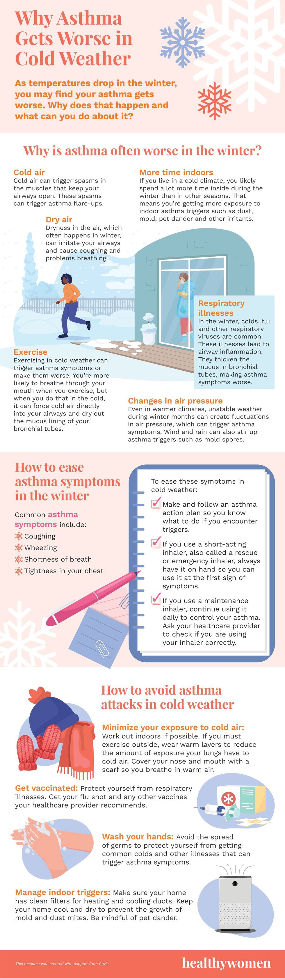 Infographic Why Asthma Gets Worse in Cold Weather. Click the image to open the PDF