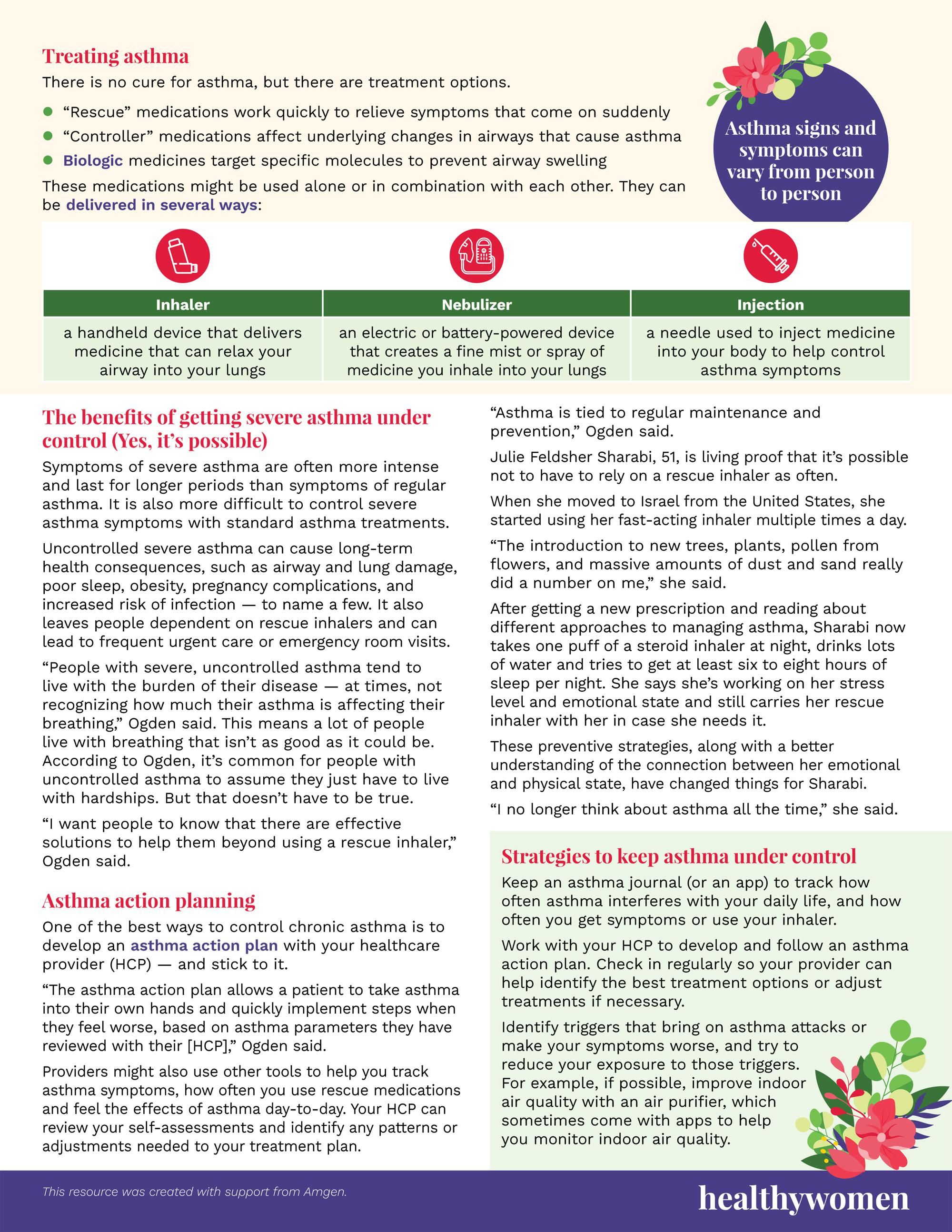 Infographic You Don\u2019t Have to Live With Uncontrolled Asthma Click the image to open the PDF