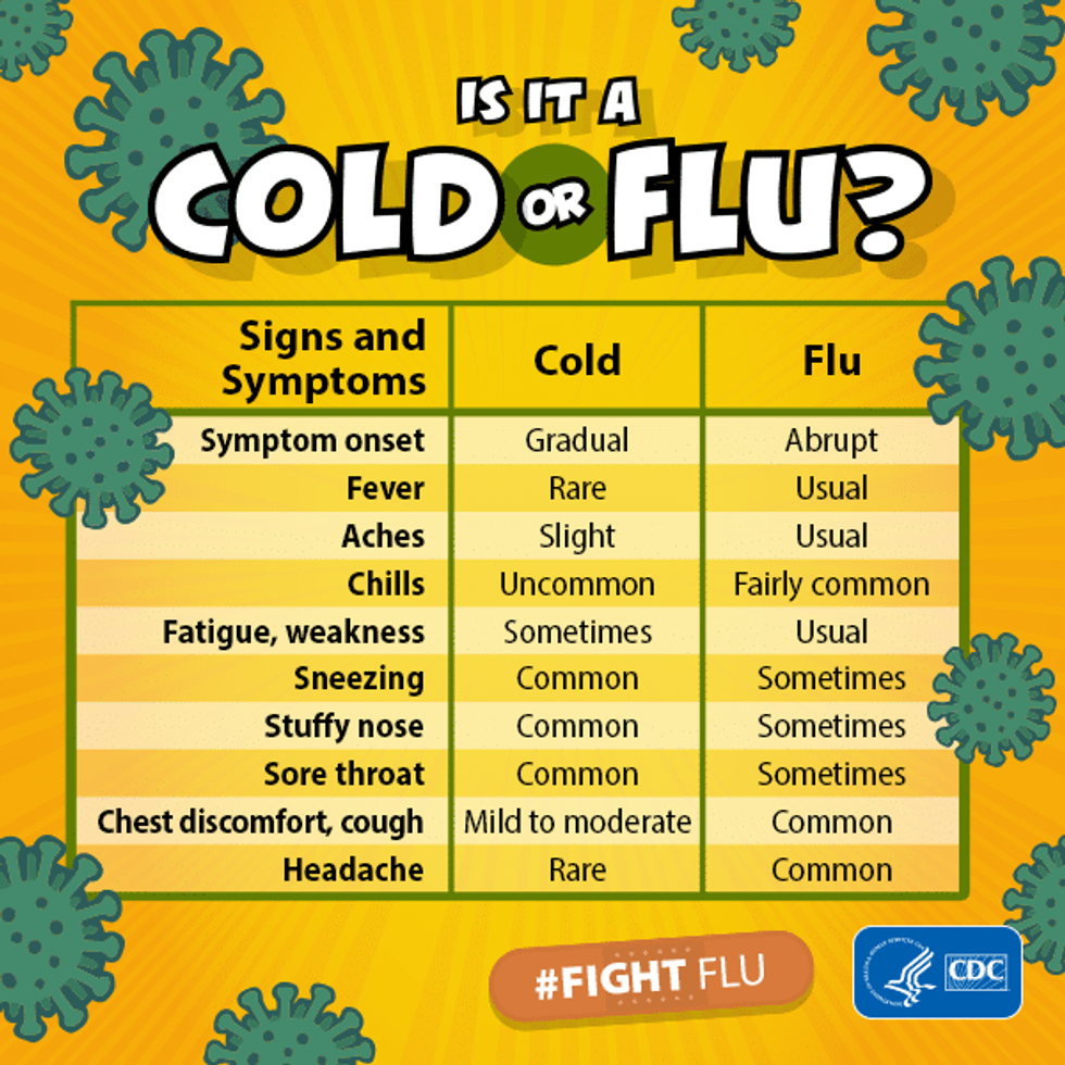 is it a cold or a flu
