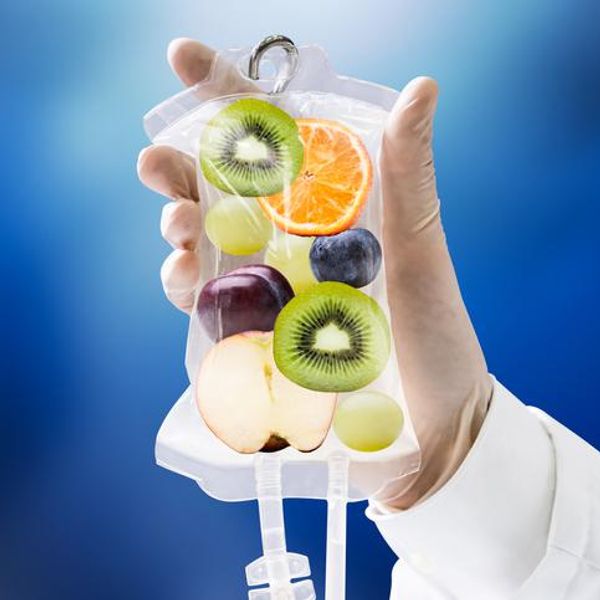 IV Drip Vitamin Infusion Therapy Saline Bag