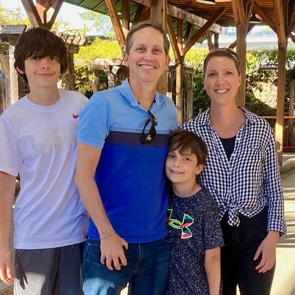 Jacque and her family, 2022.