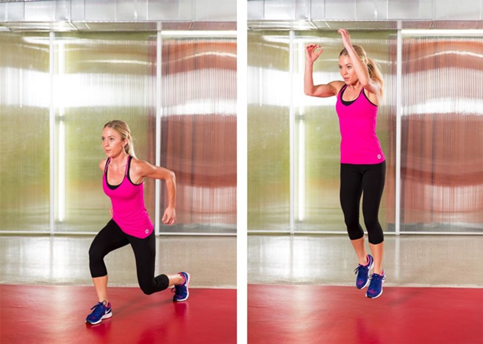 JUMPING LUNGES