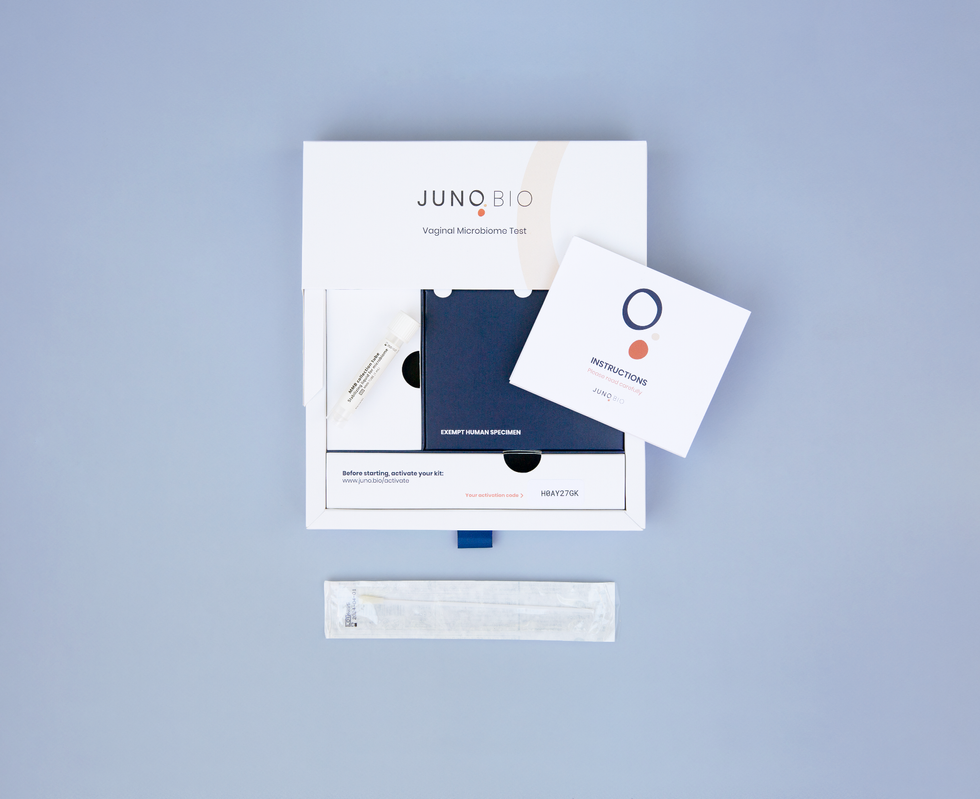 Juno Bio vaginal microbiome testing kit