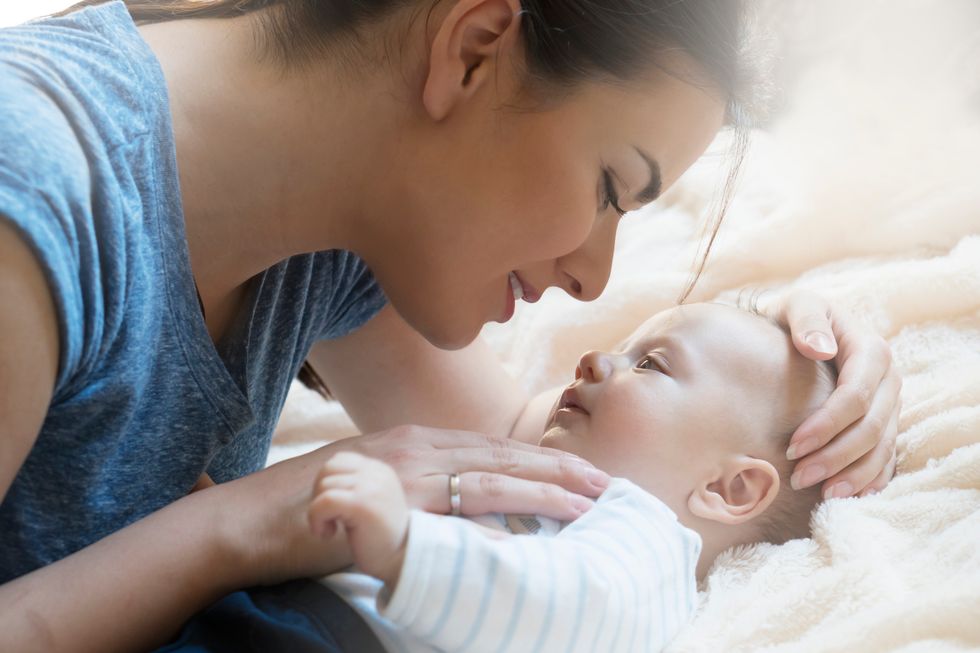 Just Gaze Into Your Baby's Eyes