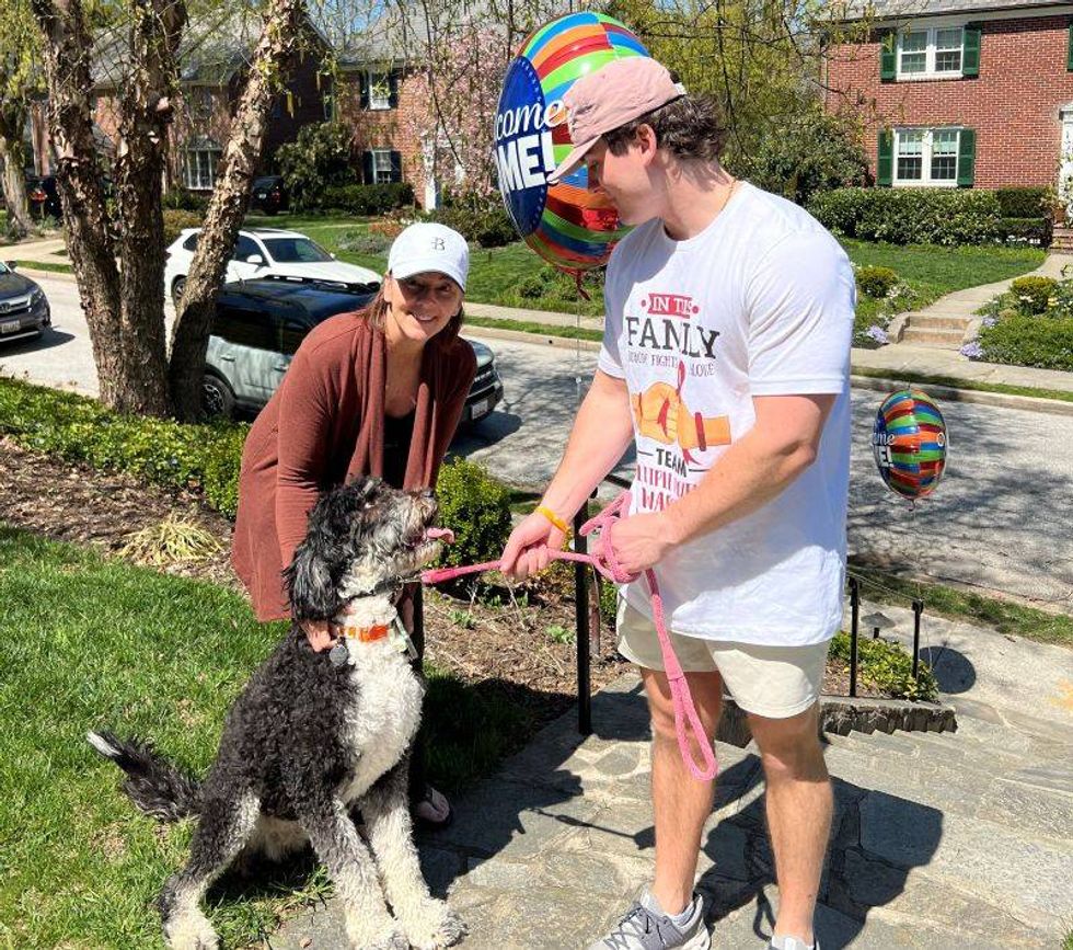 Keirney returning home after treatment