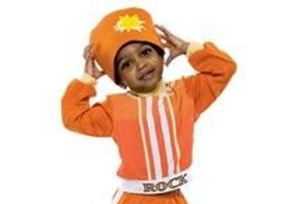 kid in a costume