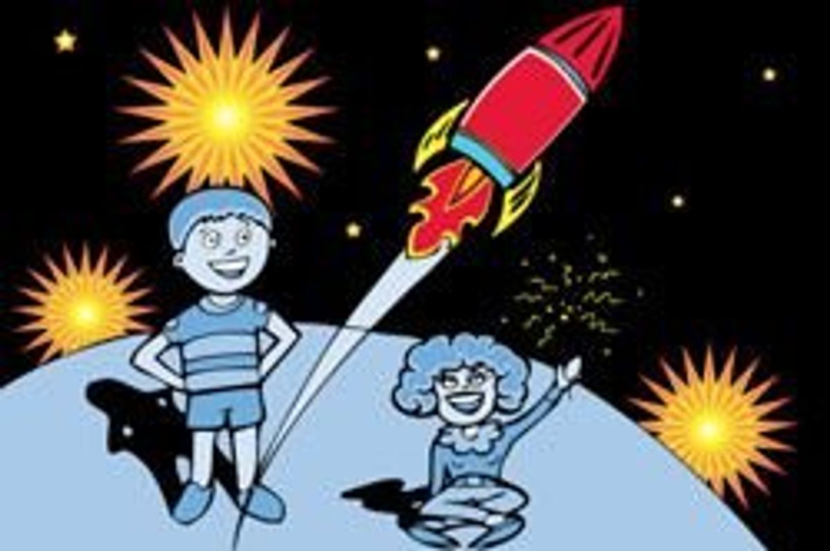 kids watching fireworks