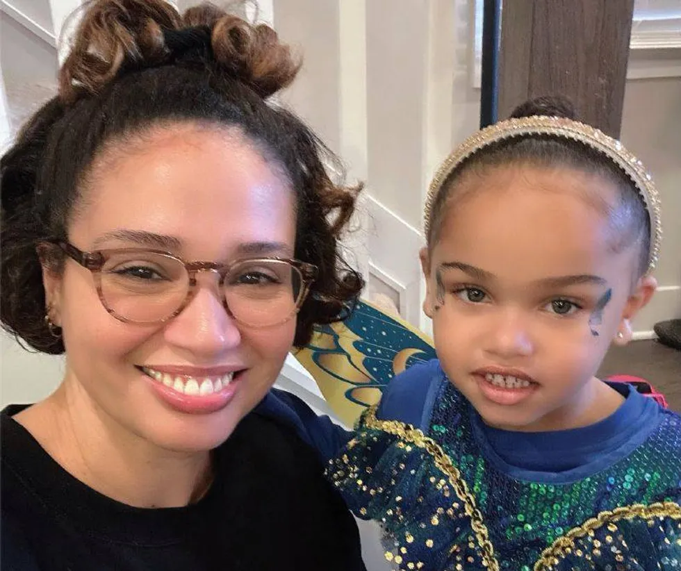 kimberly and her daughter