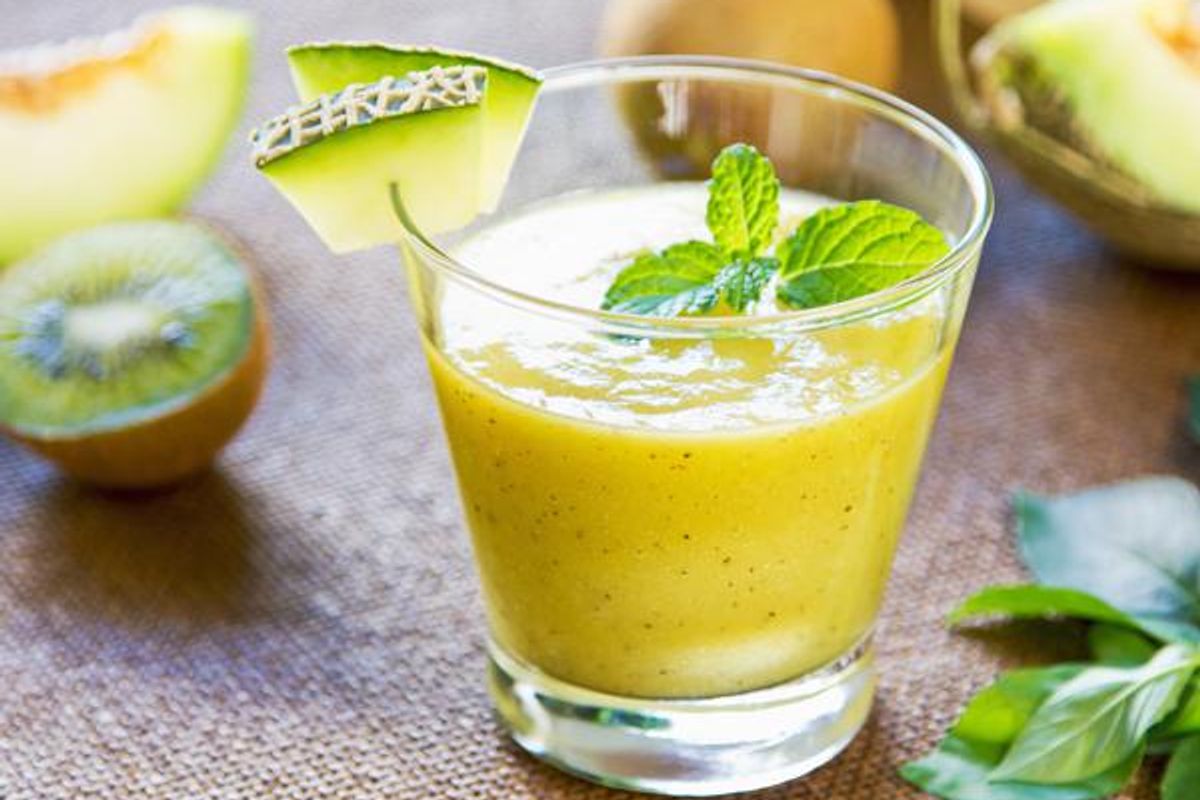 Kiwi Honeydew Smoothie