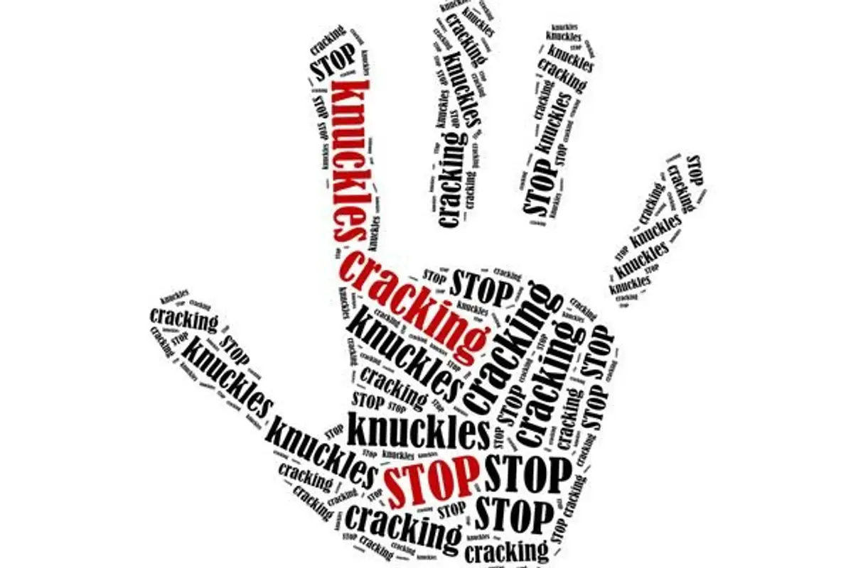 knuckle cracking word cloud