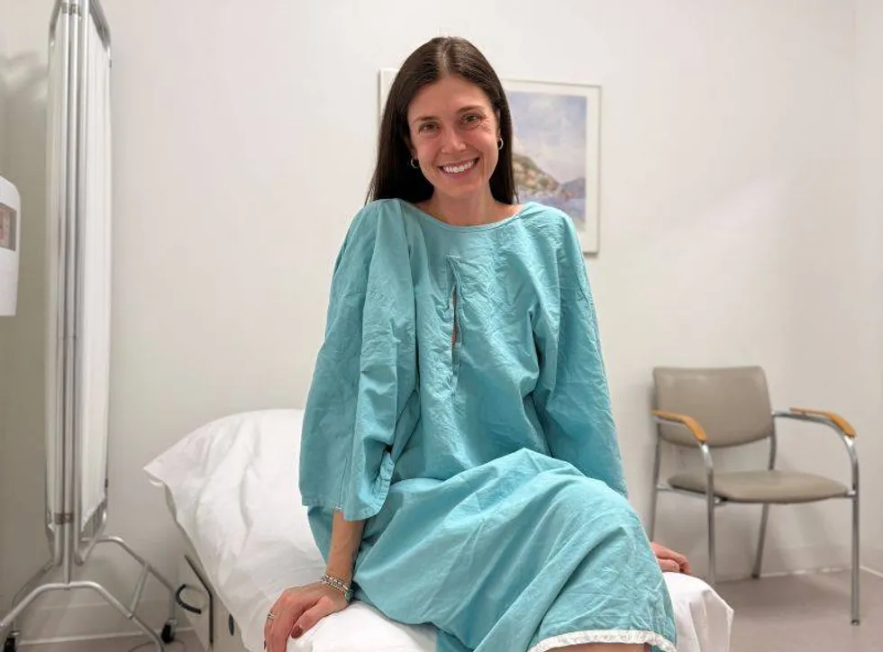 leah in the hospital