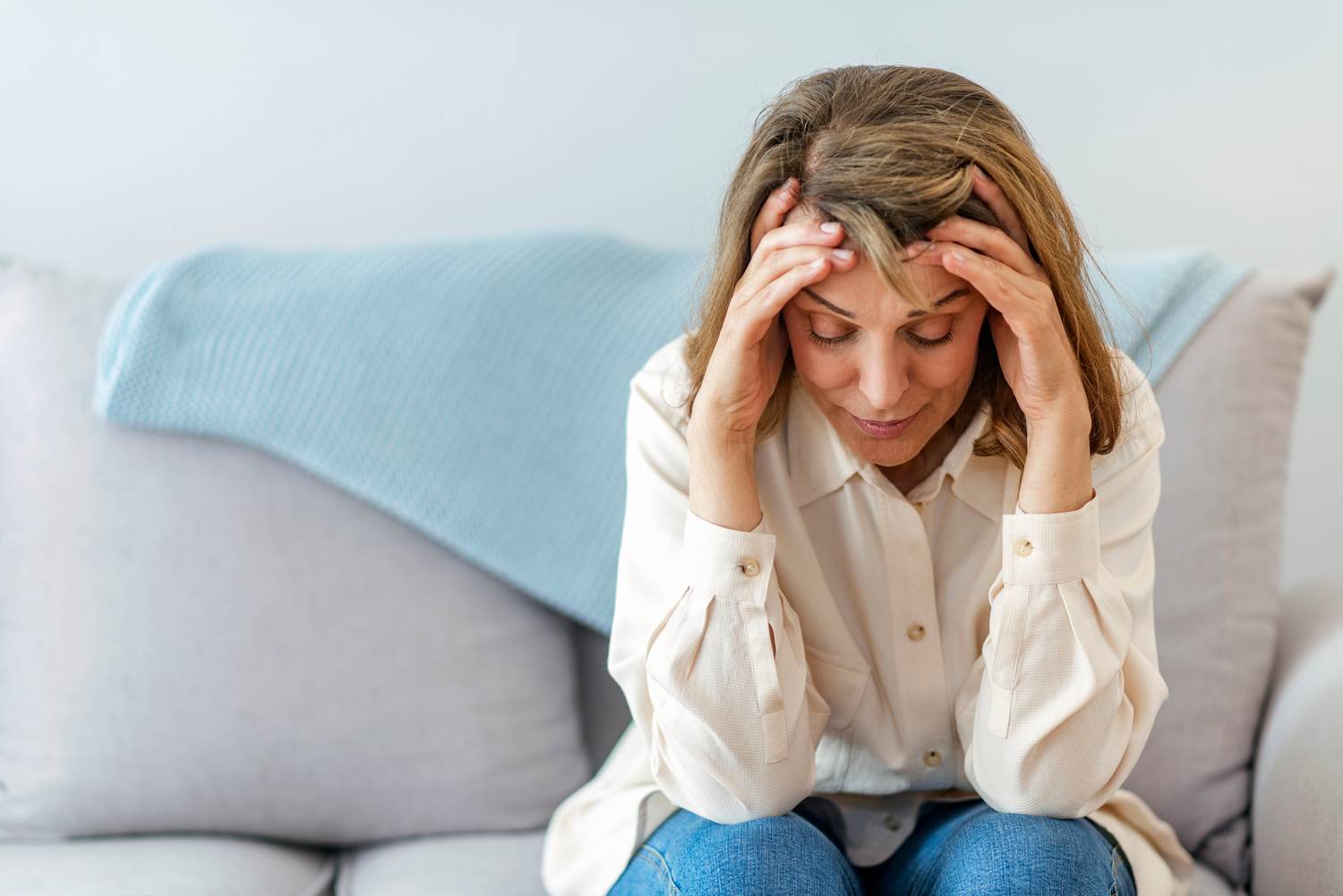 Less Stress, Fewer Hot Flashes?