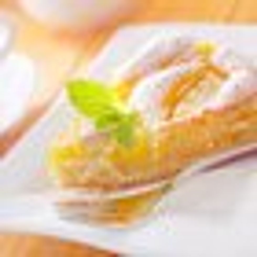Light Peach Cake