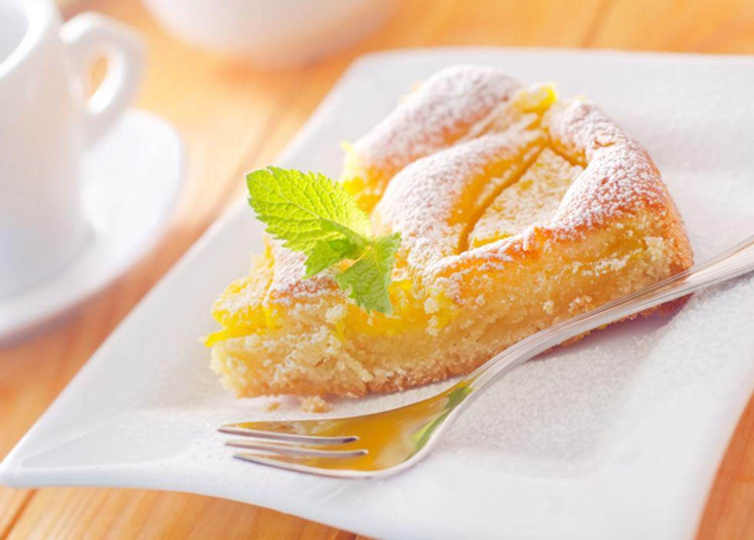 Light Peach Cake