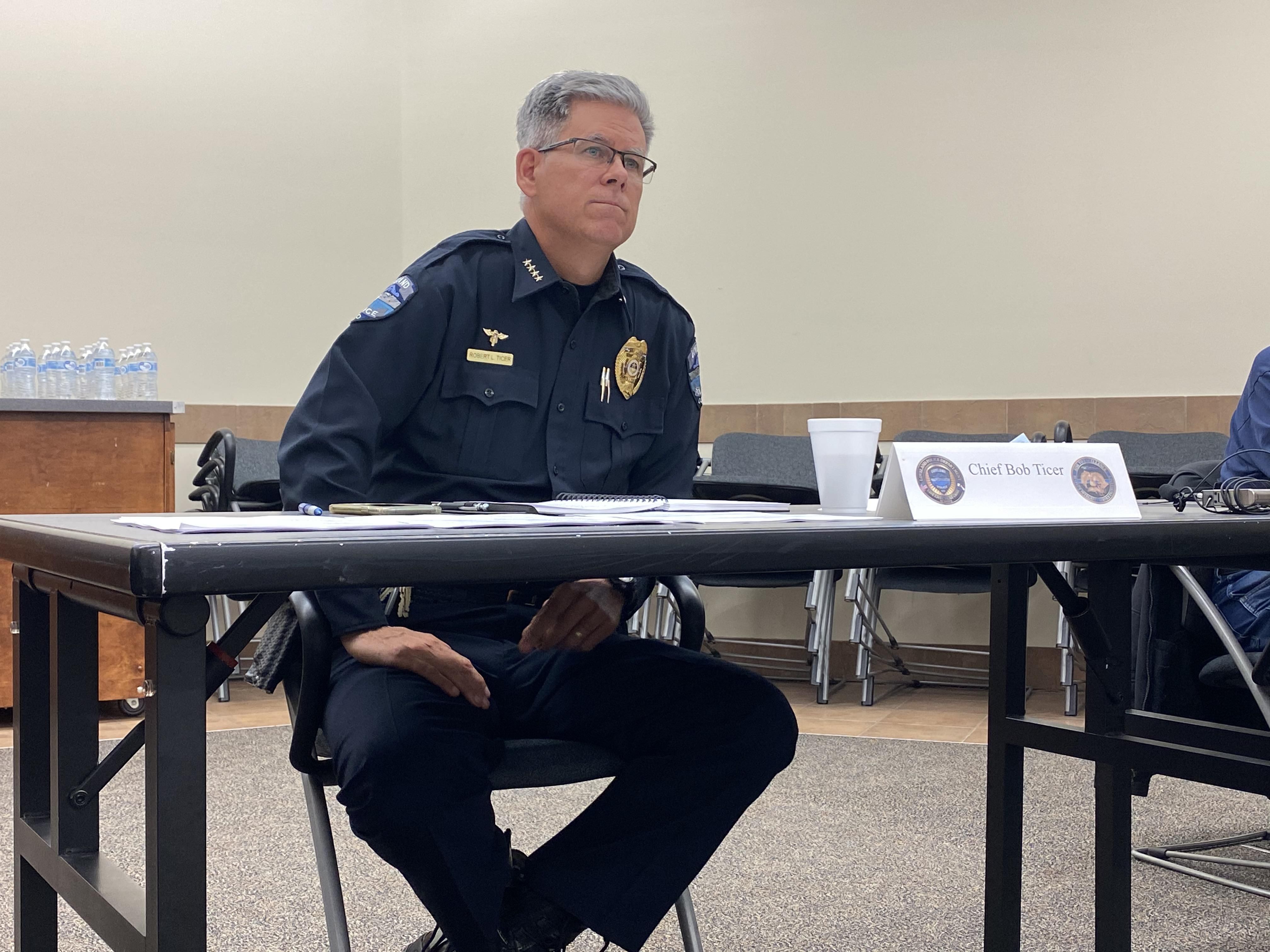 Loveland Police Chief Robert Ticer
