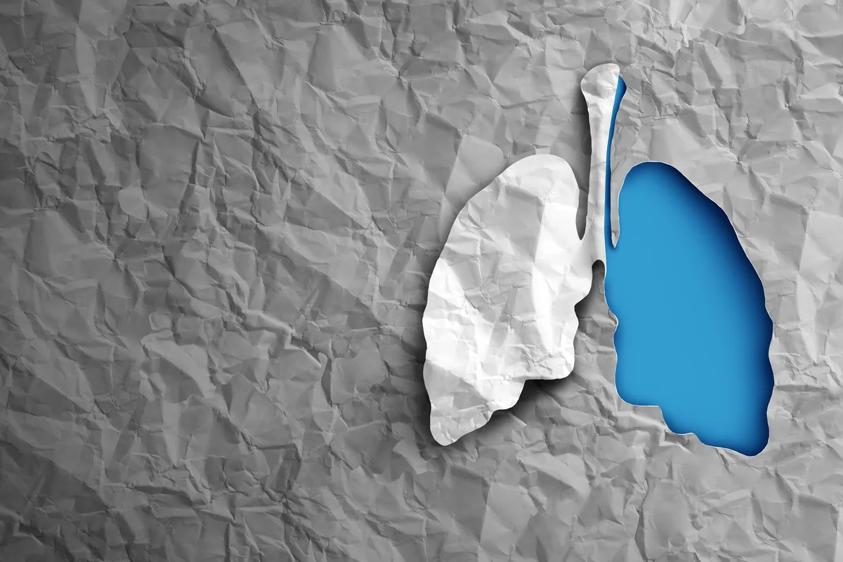 Lungs Health stock photo
