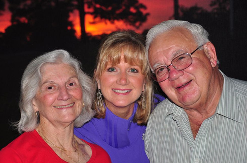 Lynn Clark and her family