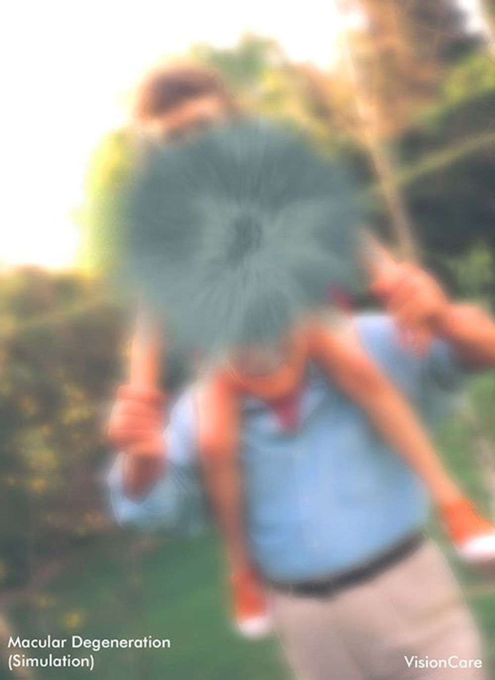 macular degeneration simulation