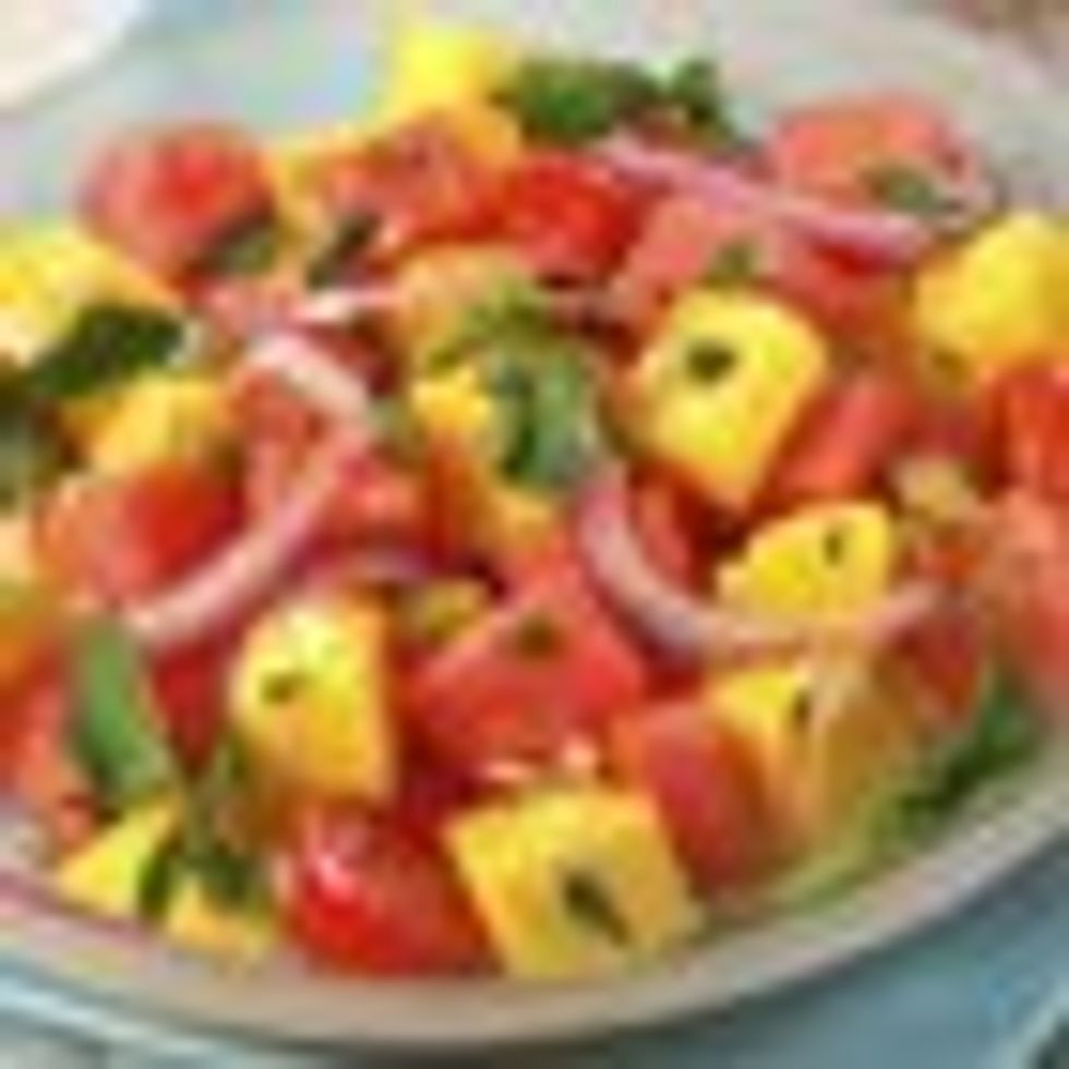 Mango and Watermelon Salad