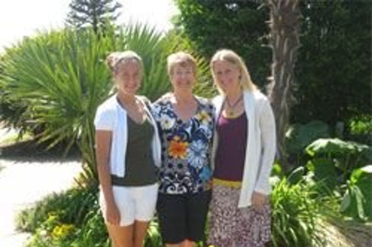 Marcia and her daughters