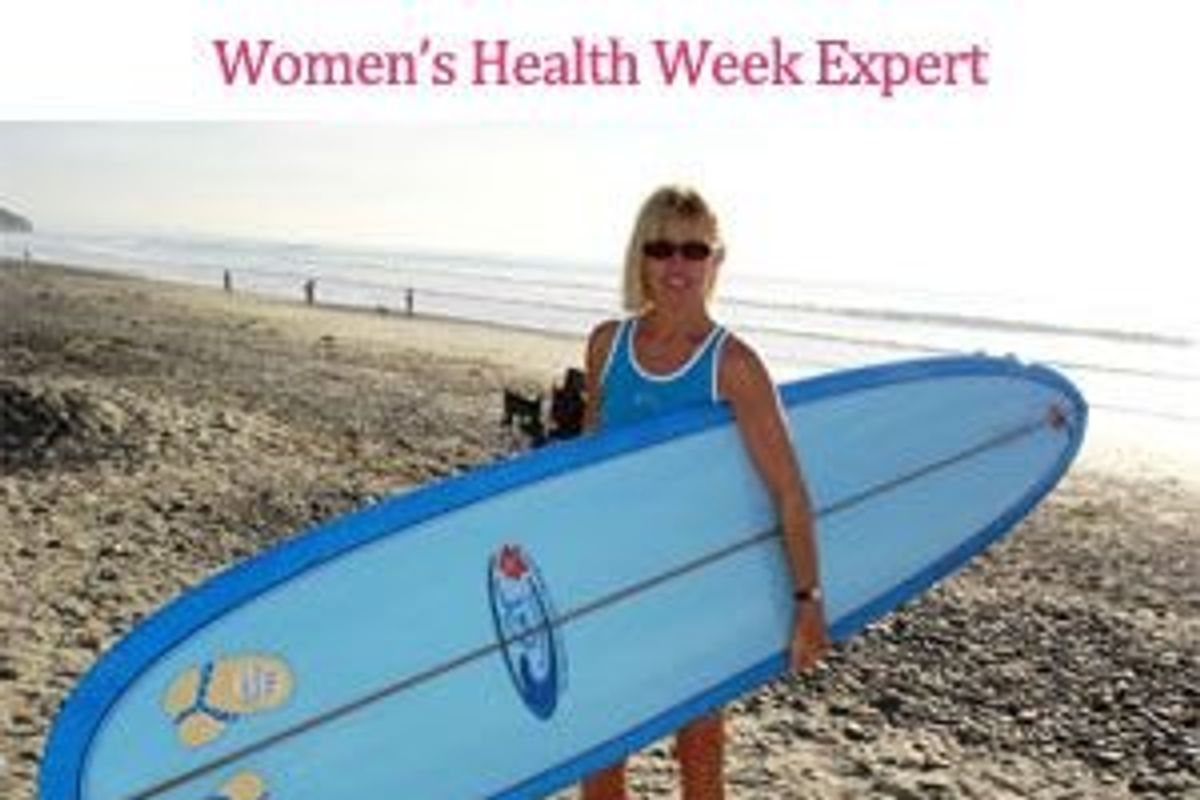 Mary Jo Wallo, founder of the Blue Thong Society