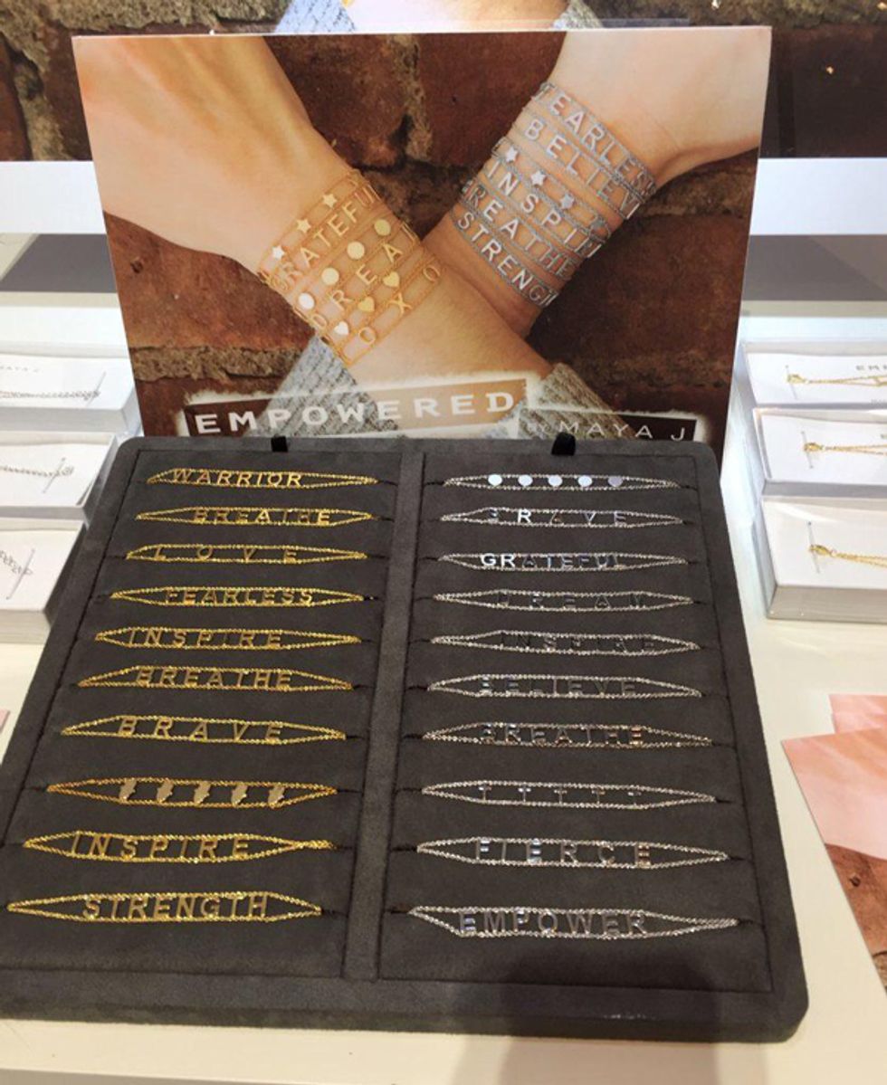 Maya J Empowered bracelets