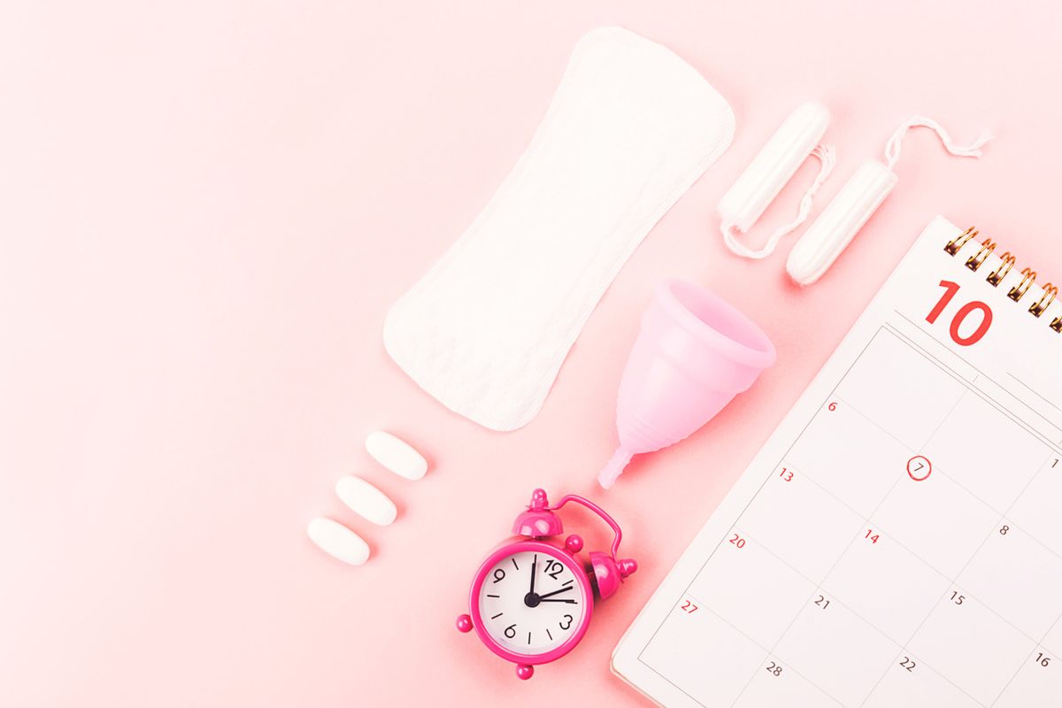 Medical Female Tampons Menstruation Means Of Protection Used And New Tampon  Over Blue Background With Place For Text Stock Photo - Download Image Now -  iStock